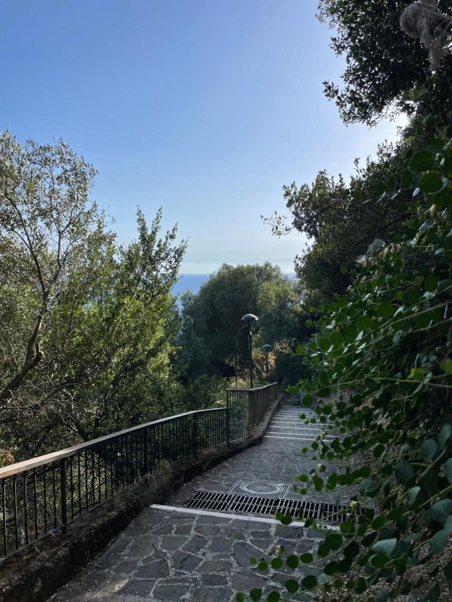 Villa Medioevo Mare Pisciotta Esterno foto