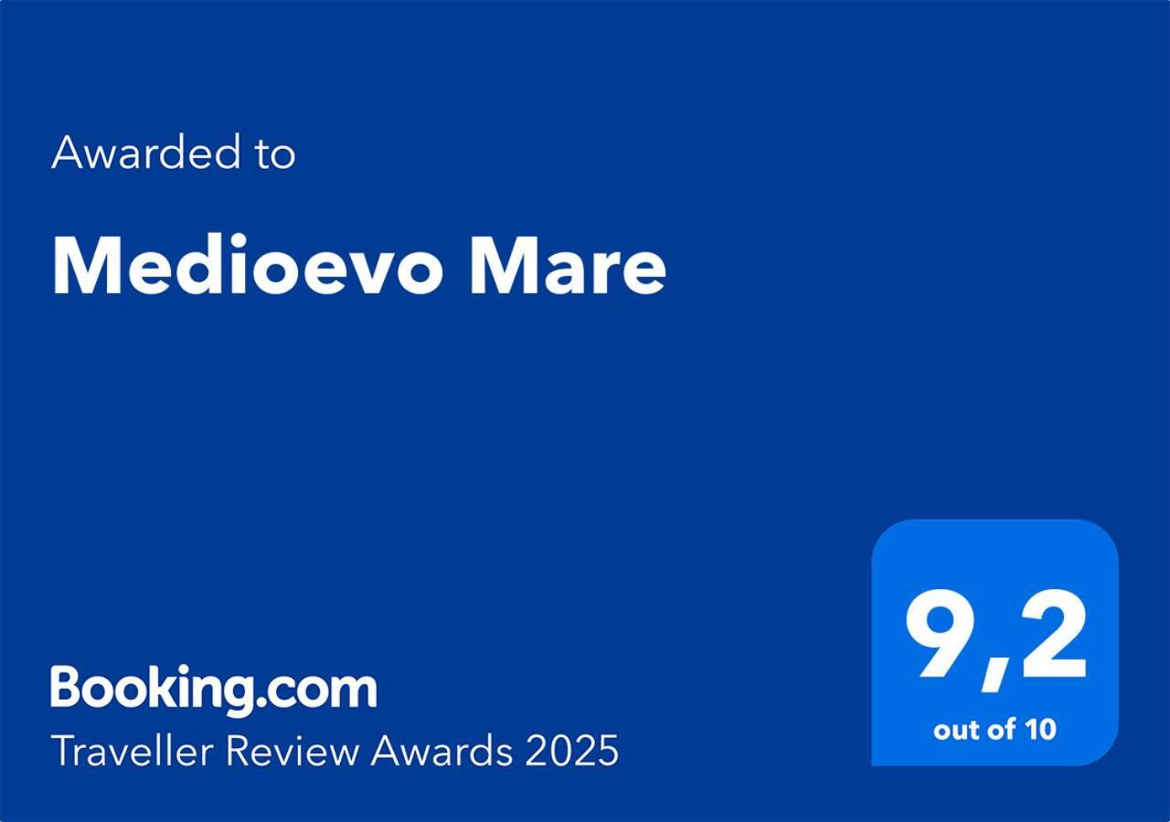 Villa Medioevo Mare Pisciotta Esterno foto